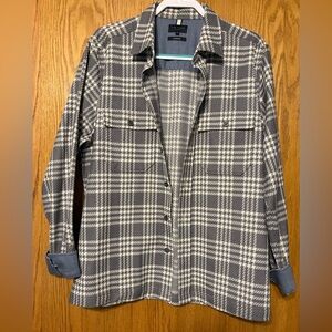 Ted Baker Gray Plaid Women's Overshirt
